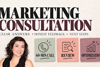 be your brand and marketing strategy consultant