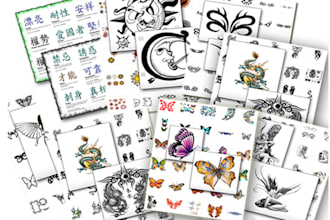 send you a huge collection of tattoo designs