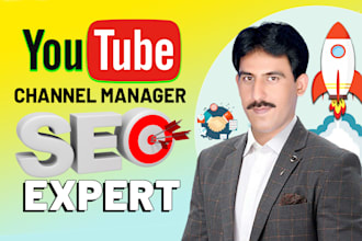 be your certified youtube channel manager and growth strategist