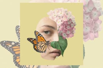 create awesome collage art illustrations