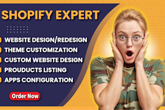 do shopify website design and redesign shopify store design shopify dropshipping