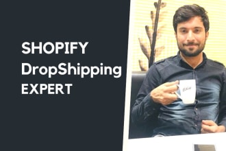 setup a ready to sell shopify dropshipping store