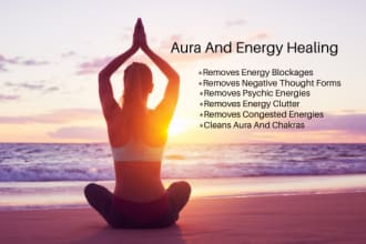 do an advanced energy healing to rejuvenate your energies