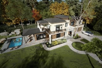 create top notch exterior renderings