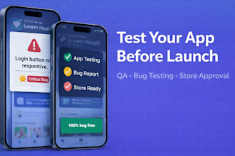 professionally test your ios or android app
