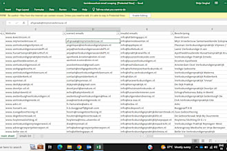 extract or scrape emails in 24 hours
