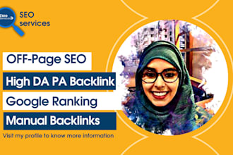build high quality SEO backlinks manually