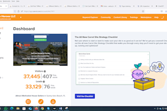 design your investor carrot real estate website with SEO setup