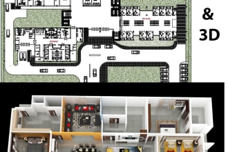 expert 2d floor plan design for property listings