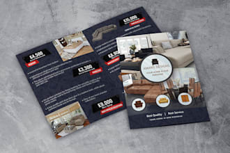 design amazing product catalog, flyer, brochure