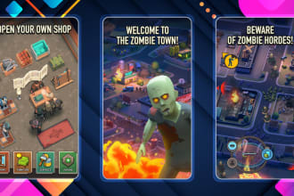 develop a 2d or 3d mobile game