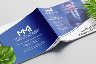 design high quality exclusive catalog folder or brochure