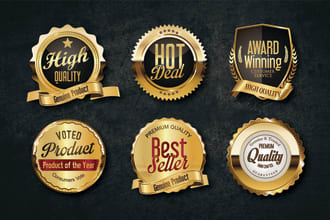 do award logo, seal or badge design
