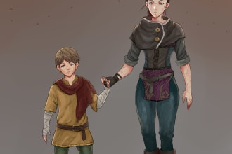 draw illustration for you