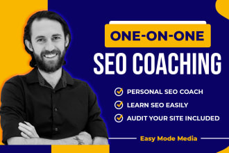 teach you search engine optimization 1 on 1 SEO coaching