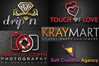 make easy, modern, and unforgettable logo for businesses