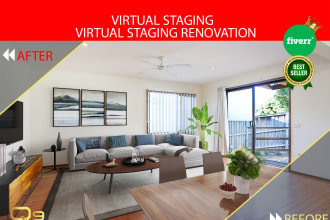 do virtual staging, virtual renovation services