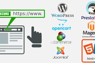 do http to https, install ssl in wordpress website