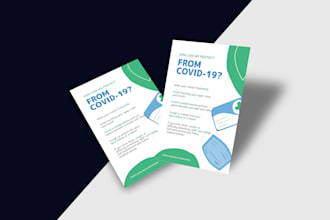 do creative attractive flyers leaflet postcard design