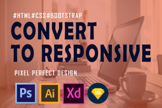 be your front end developer and designer