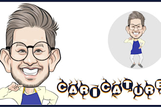 draw a caricature from your photo