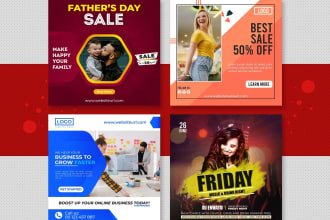 do social media poster design