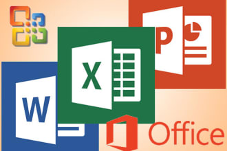 do excellent performance in ms word, powerpoint, excel, access and visio