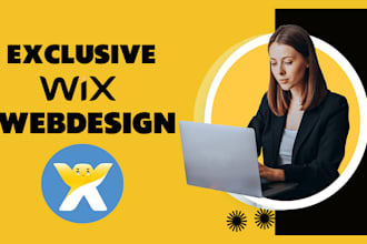 be design wix website and redesign a business wix website