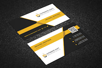 do modern real estate business card design