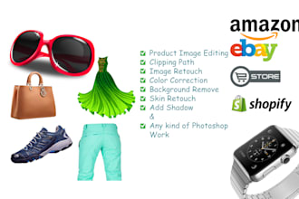 do product photo editing and retouching in photoshop