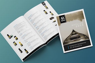 design a professional product catalog