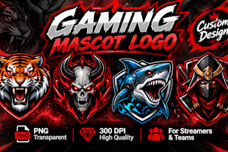 design a custom mascot logo for you
