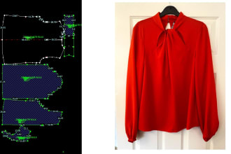 make a pattern maker of your clothes, sewing pattern