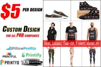 do trendy leggings, t shirt, shoes and hoodies for aop