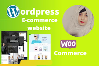 create wordpress ecommerce website using ocean wp, elementor pro