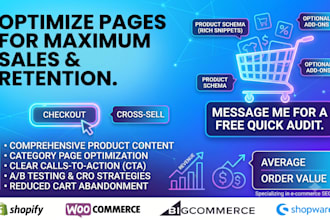 do SEO, aeo and GEO for bigcommerce, shopware stores