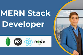 be your mern stack developer for web app development