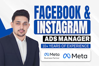 setup facebook ads, meta ads, instagram ads,meta ads manager