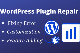 cutomize fix, repair plugin and secure wordpress website