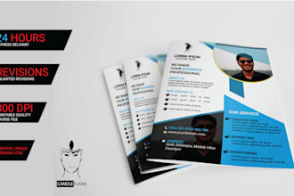 design party and events flyer