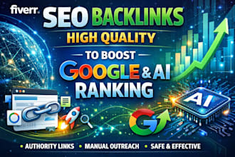 do SEO backlinks high quality to boost google and ai ranking
