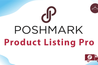 do poshmark product listing, closet listing, draft listing