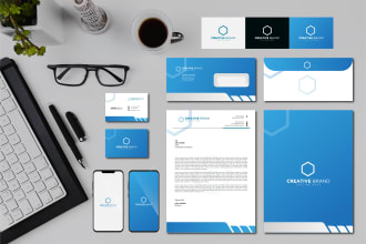 do professional logo business card and stationery design