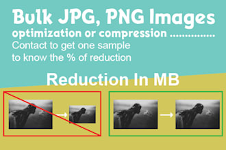 do bulk image optimization or compression