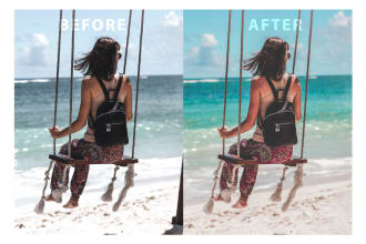 do landscape, portrait, and travel photo editing fast