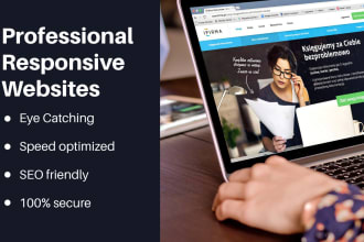 create wordpress website, business website, blog and build design