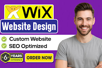 do wix website design, redesign wix website, store or business website design