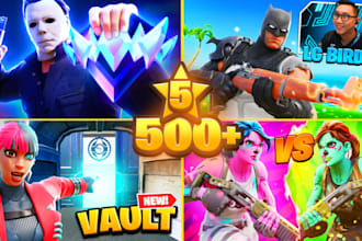 create a professional fortnite thumbnail