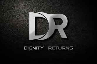 design 3d modern and professional initial letters