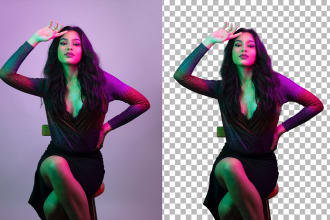 do 120 photos background removal, edit, enhance in just 24h